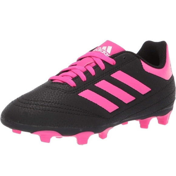adidas Other - Kids Adidas Goletto VI Firm Ground Soccer Cleats, Black/Shocking Pink, Size US 1